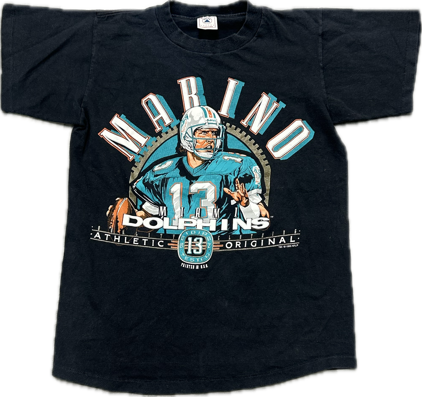 Miami Dolphins Dan Marino Athletic Original Tee