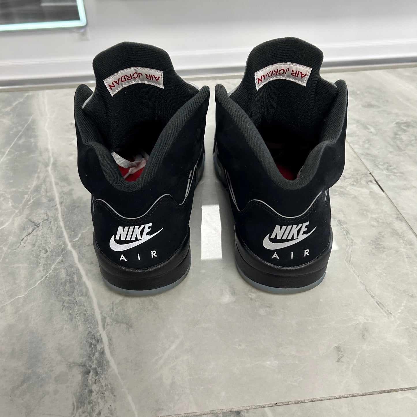 Air Jordan 5 Retro OG Black Metallic Reimagined (USED NO BOX)