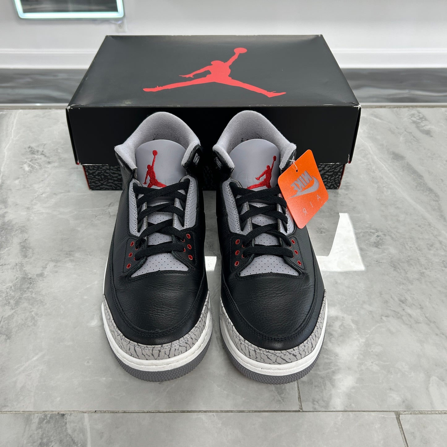 Air Jordan 3 Retro OG Black Cement 2024 (USED)