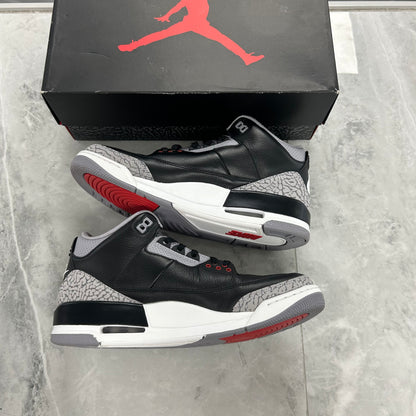 Jordan 3 Retro OG Black Cement (2024)(USED)