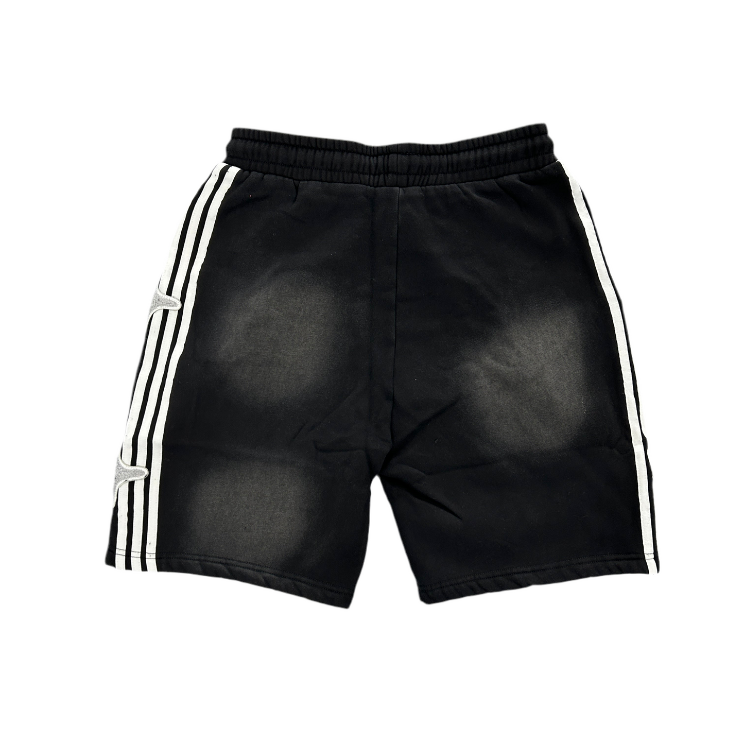 Retrovert Star Track Shorts Black