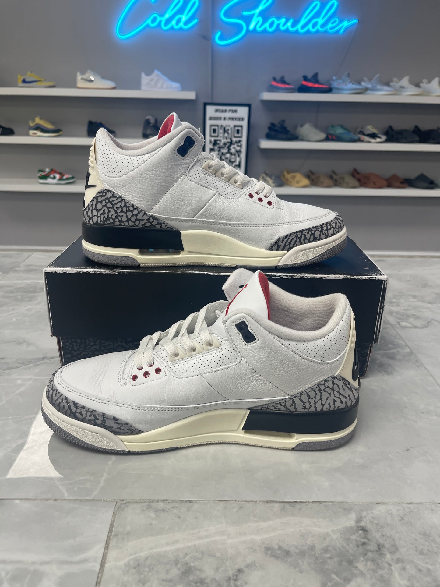 Jordan 3 Retro White Cement Reimagined (USED)