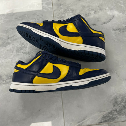 Nike Dunk Low Michigan 2021 (USED NO BOX)