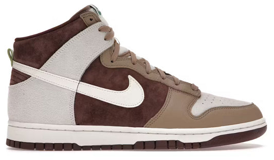 Nike Dunk High Light Chocolate