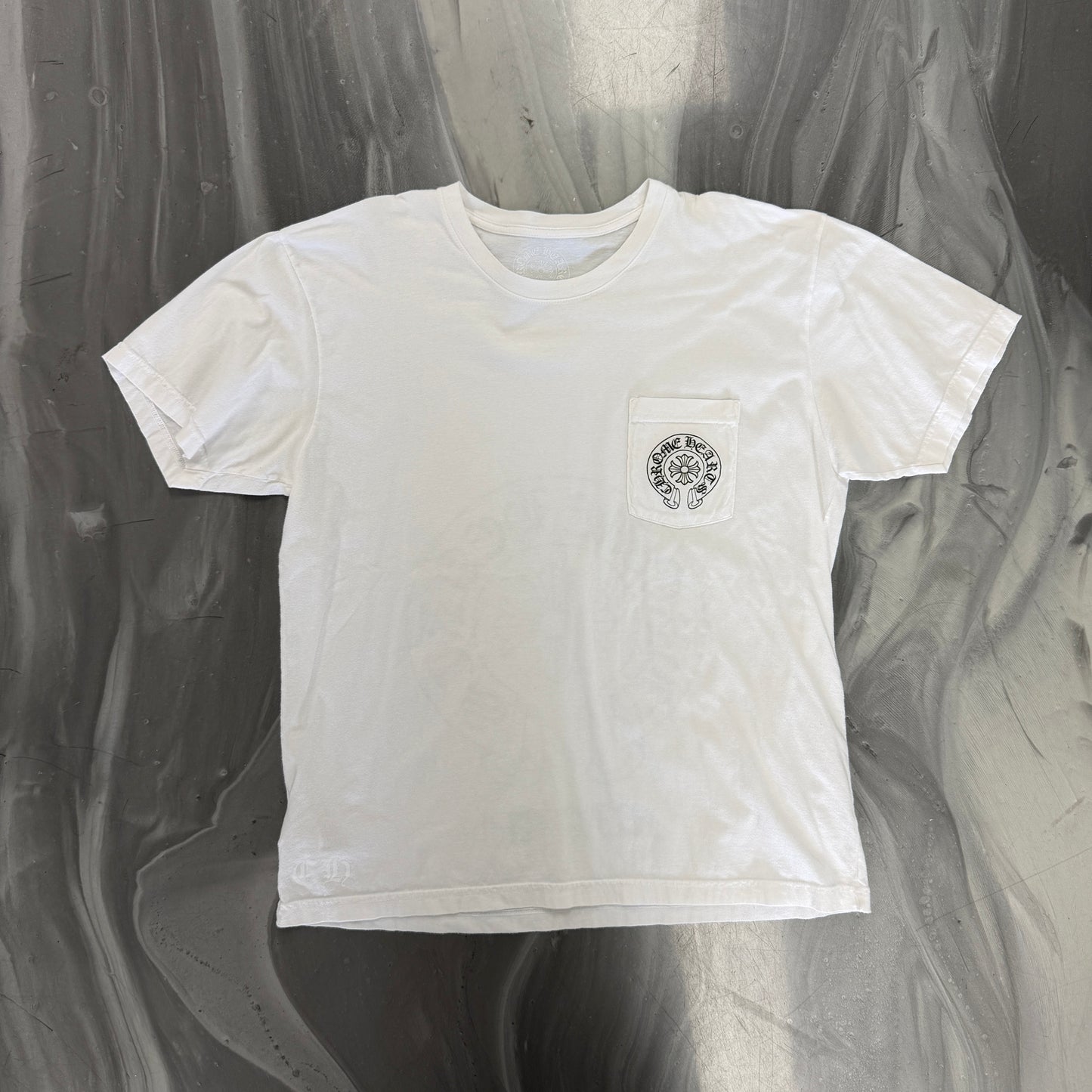 Chrome Hearts Miami Horseshoe Tee White