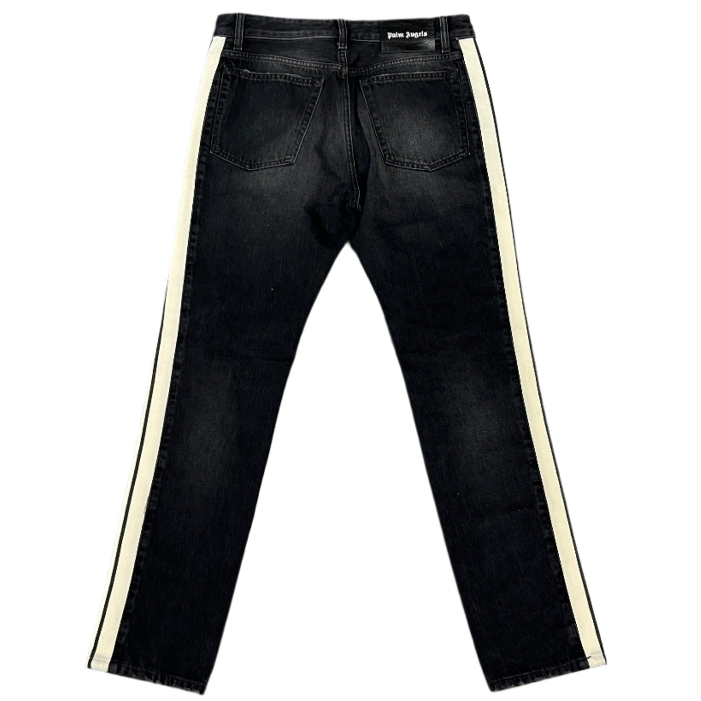 Palm Angels Black Track Denim