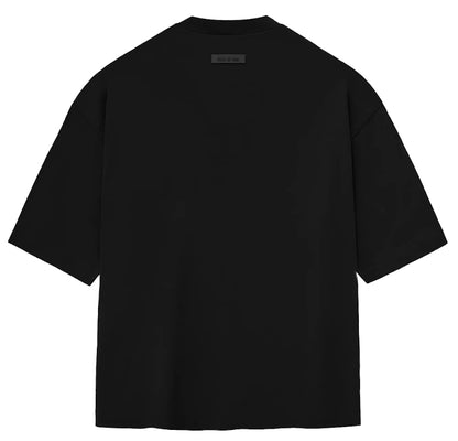 Fear of God Essentials Camiseta con logo pequeño Jet Black