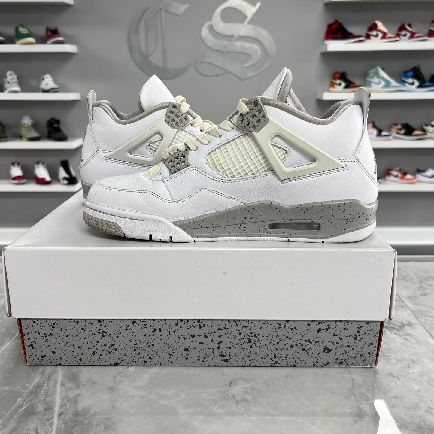 Jordan 4 Retro White Oreo (Used)