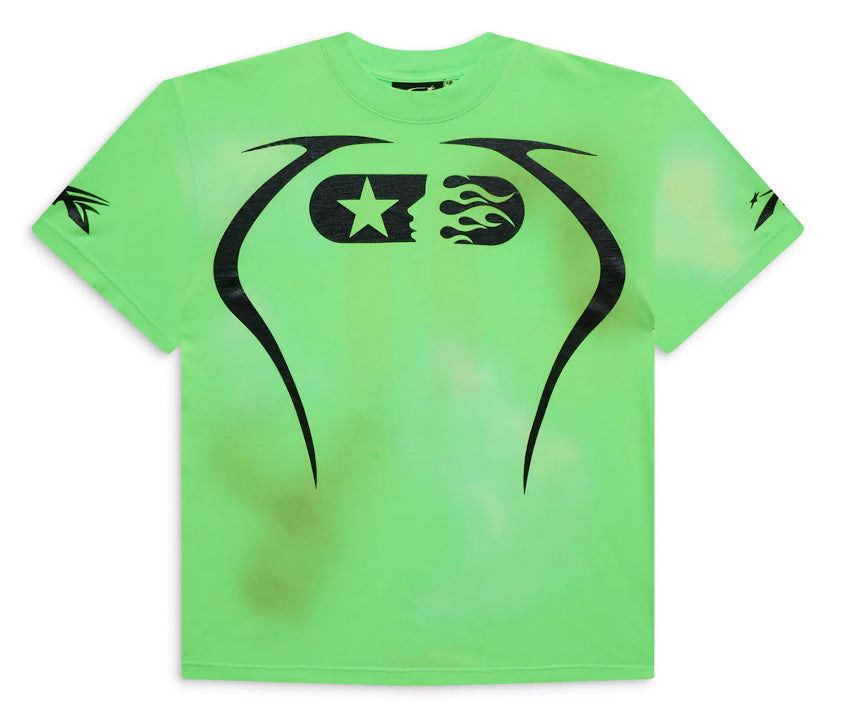 Hellstar Warm Up T-shirt Neon Green