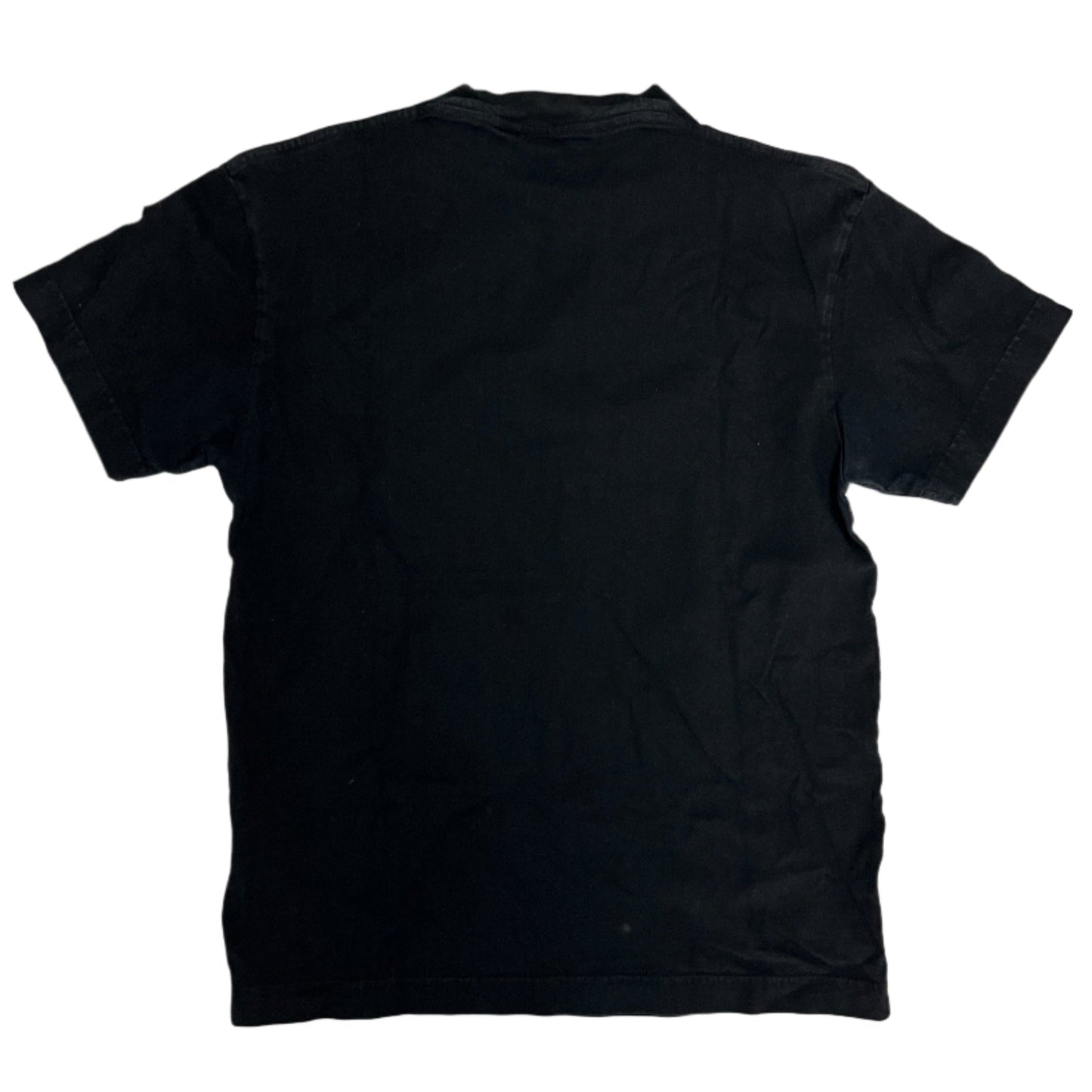 Palm Angles Blue Spray Paint Logo Black Tee