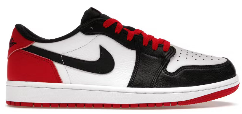 Jordan 1 Retro Low OG Black Toe (2023)(New No Box)