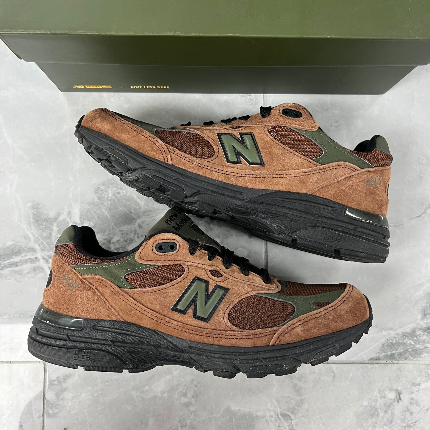 New Balance 993 Aime Leon Dore Brown (Used)