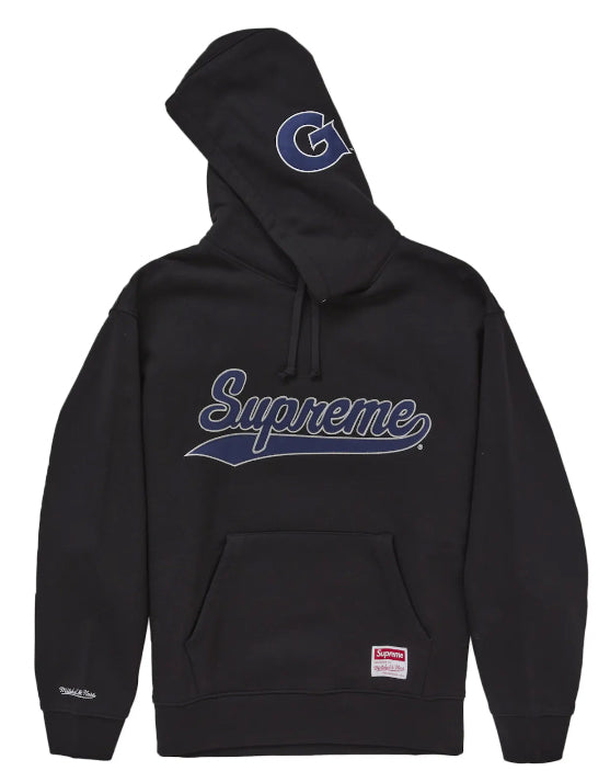 Supreme Mitchell & Ness NCAA Hooded Sweatshirt Black