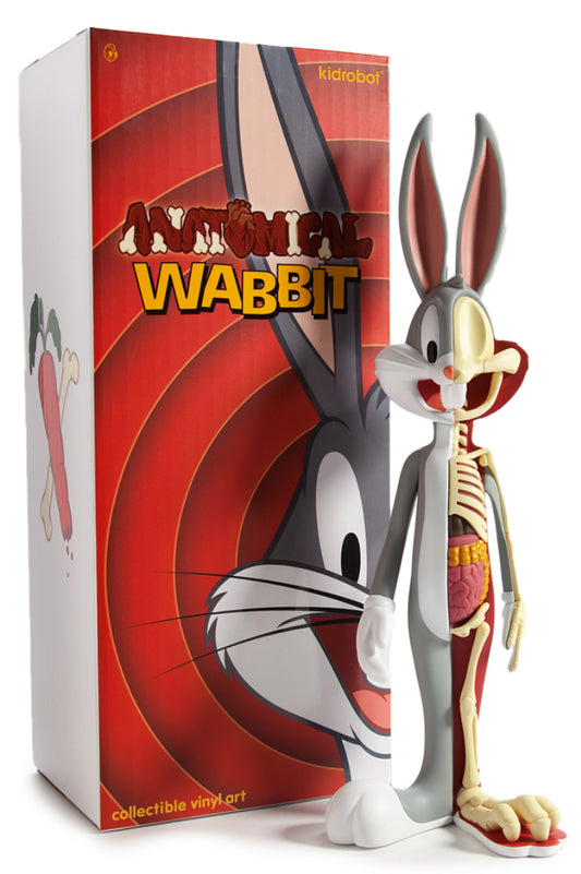 Kidrobot Looney Tunes Bugs Bunny Anatomical Wabbit by Jason Freeny
