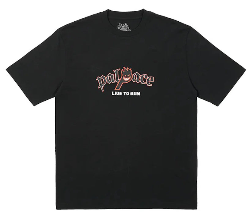 Palace x Spitfire P-Head T-Shirt Black