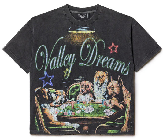 Vale Poker Tee Black