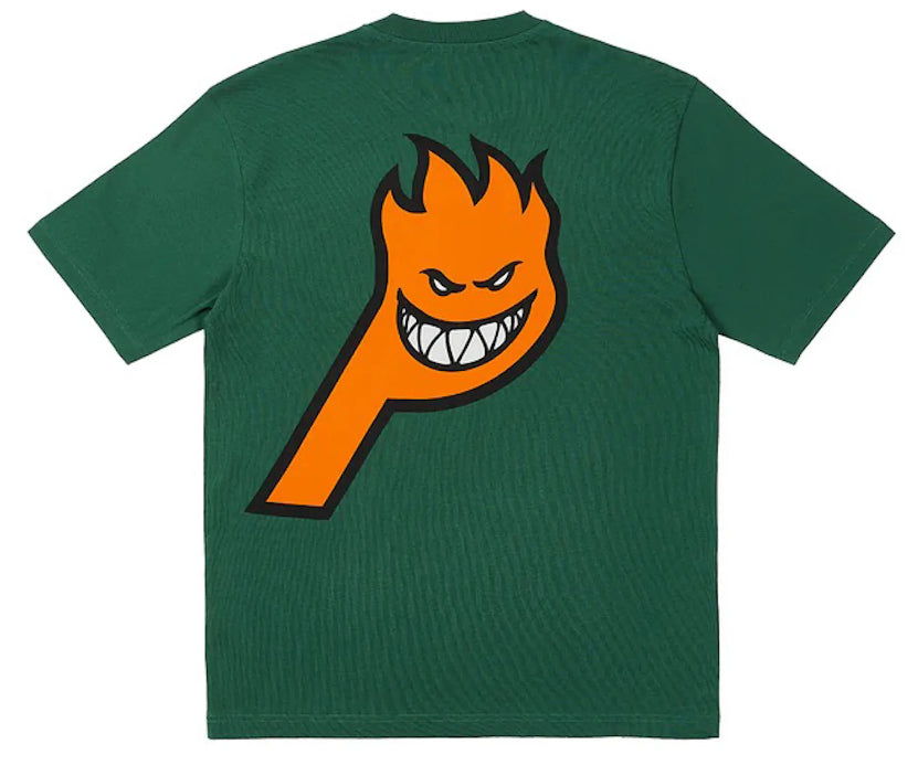 Palace x Spitfire P-Head T-Shirt Green