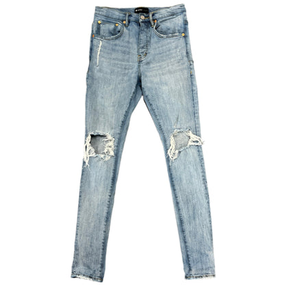 Purple P002 Blue Light Wash Denim