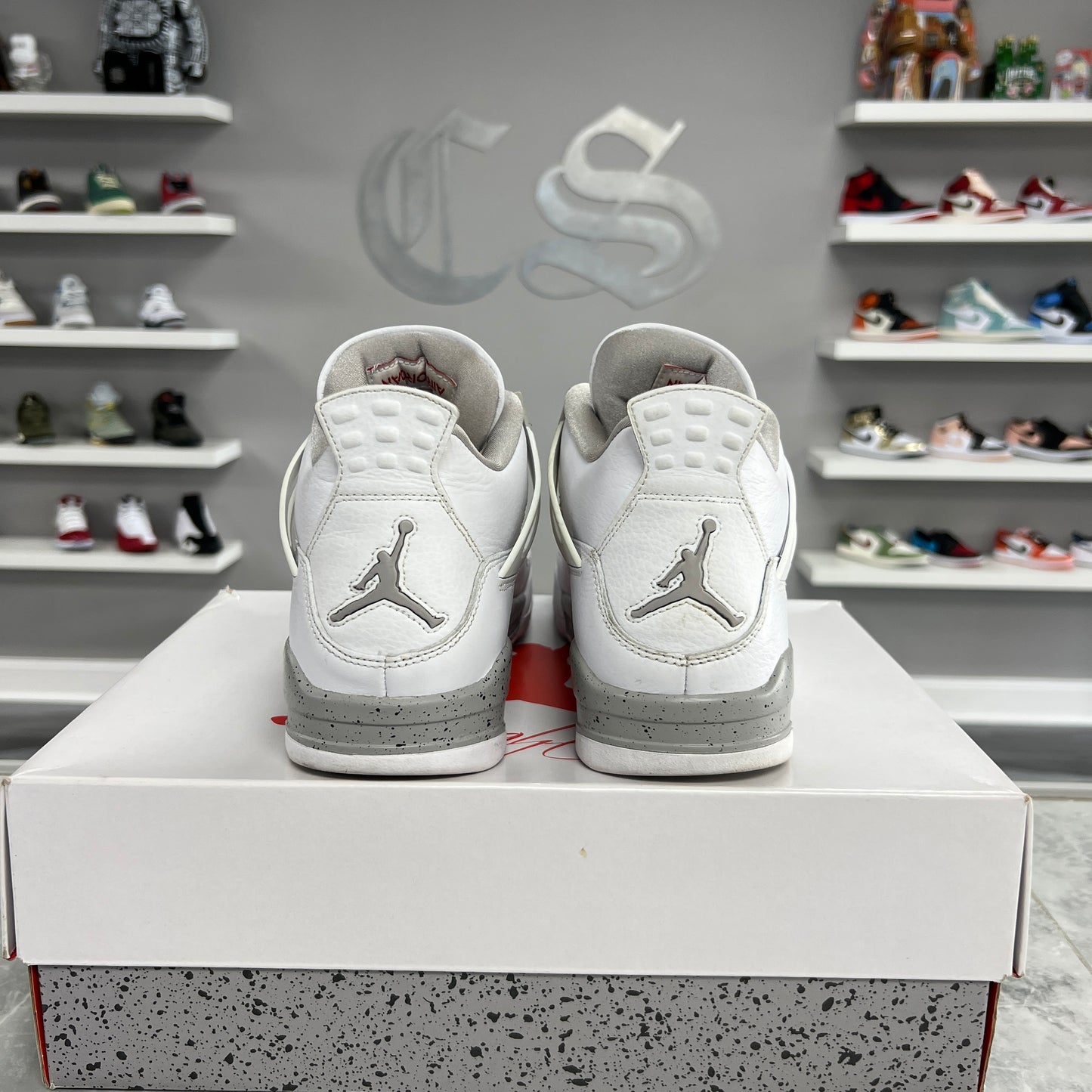 Jordan 4 Retro White Oreo (Used)