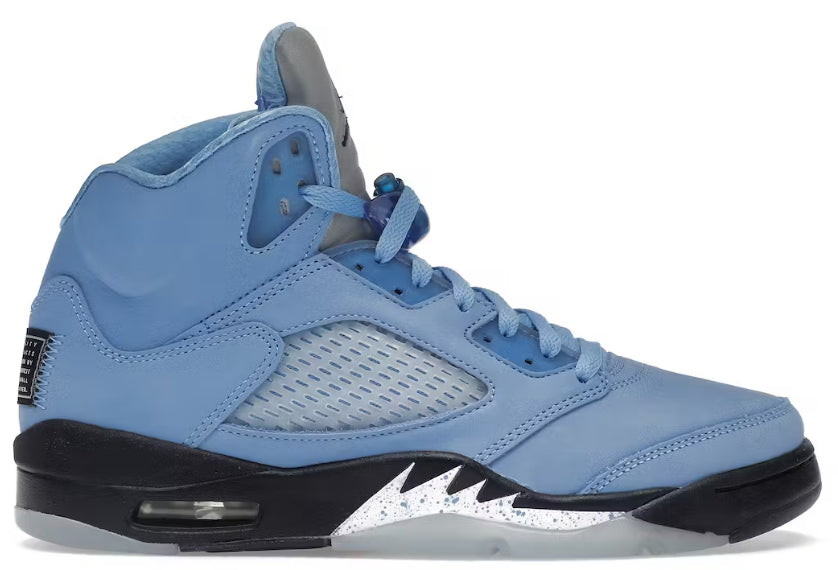 Jordan 5 Retro UNC University Blue (Used)(No Box)