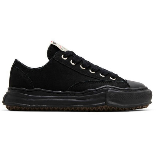 Maison Mihara Yasuhiro Peterson OG Sole Canvas Low Triple Black