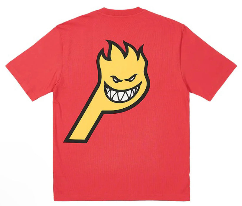 Palace x Spitfire P-Head T-Shirt Red