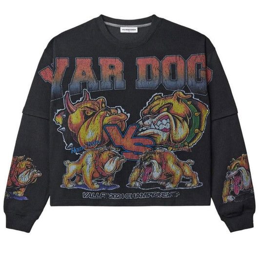 Vale Forever War Dog Thermal Long Sleeve Tee