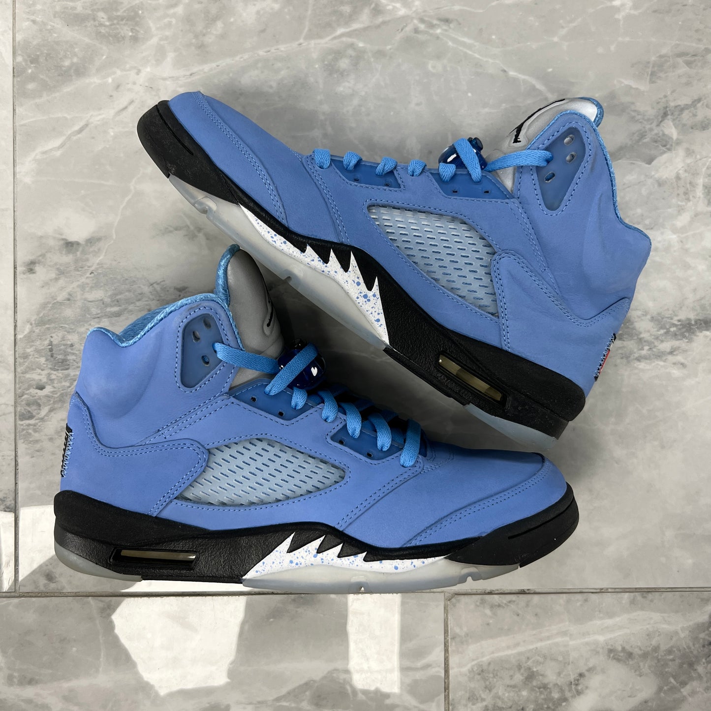 Jordan 5 Retro UNC University Blue (Used)(No Box)