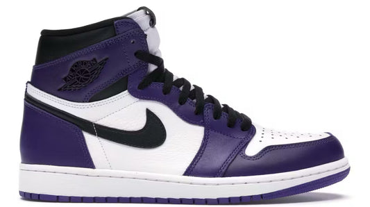 Jordan 1 Retro High Court Purple White (NEW NO BOX)