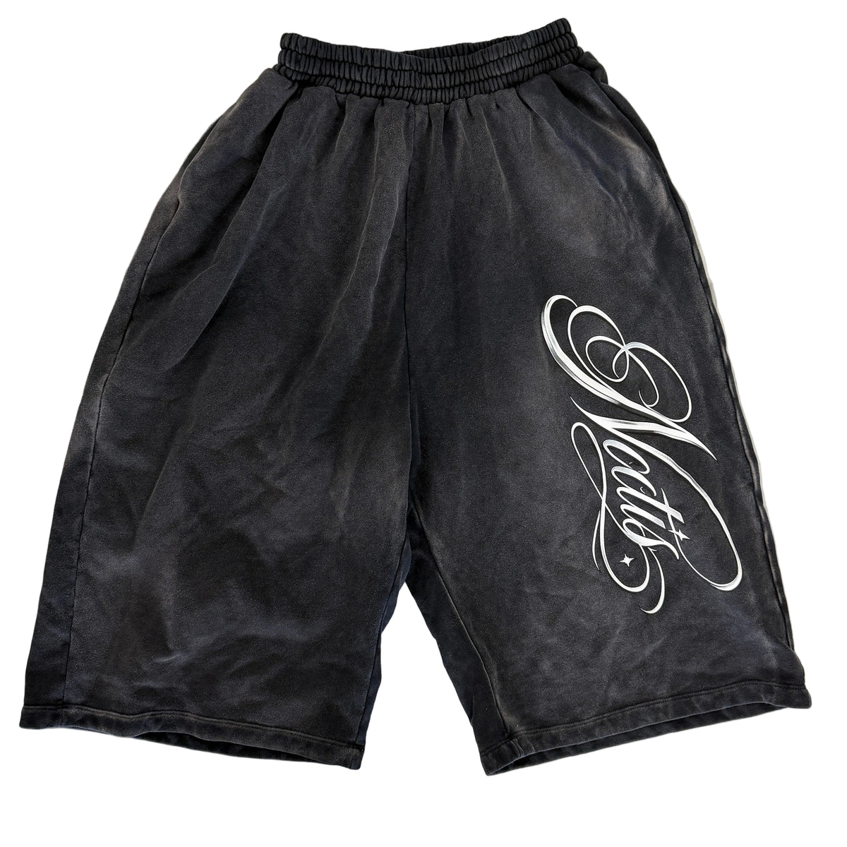 Notics Script Logo 3/4 Sweat Shorts