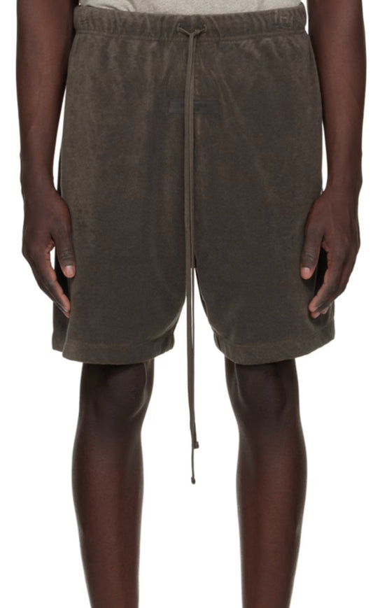 Essentials Off-Black Sweat Shorts