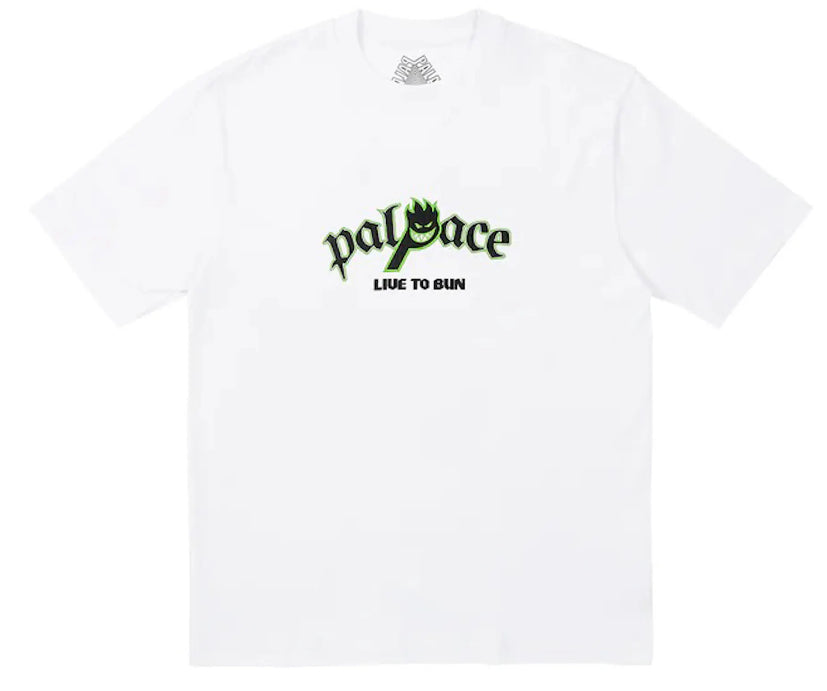 Palace x Spitfire P-Head T-Shirt White