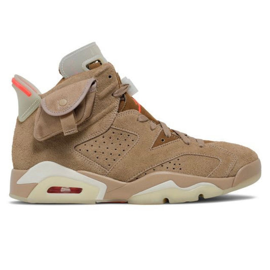 Travis Scott x Air Jordan 6 Retro British Khaki (Used)(No Box)