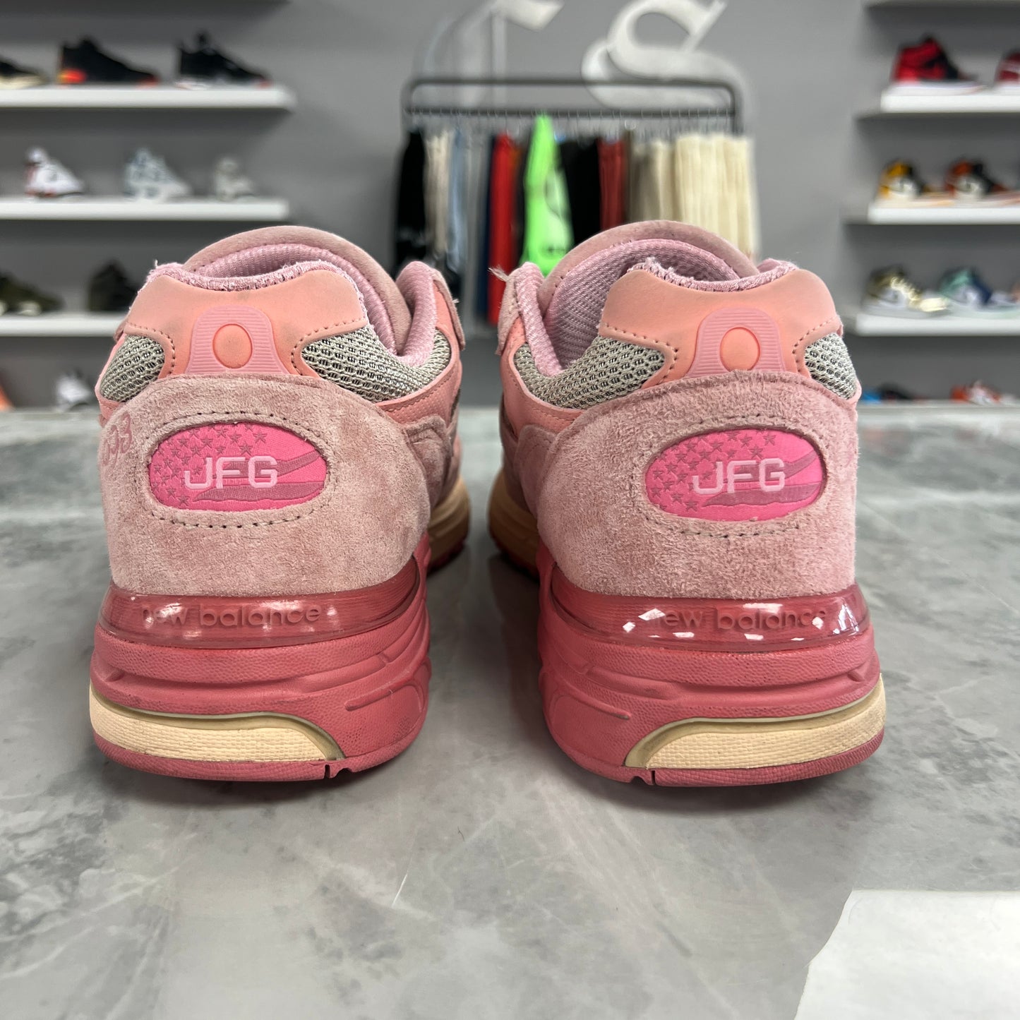 New Balance 993 Joe Freshgoods Performance Art Powder Pink (USED NO BOX)