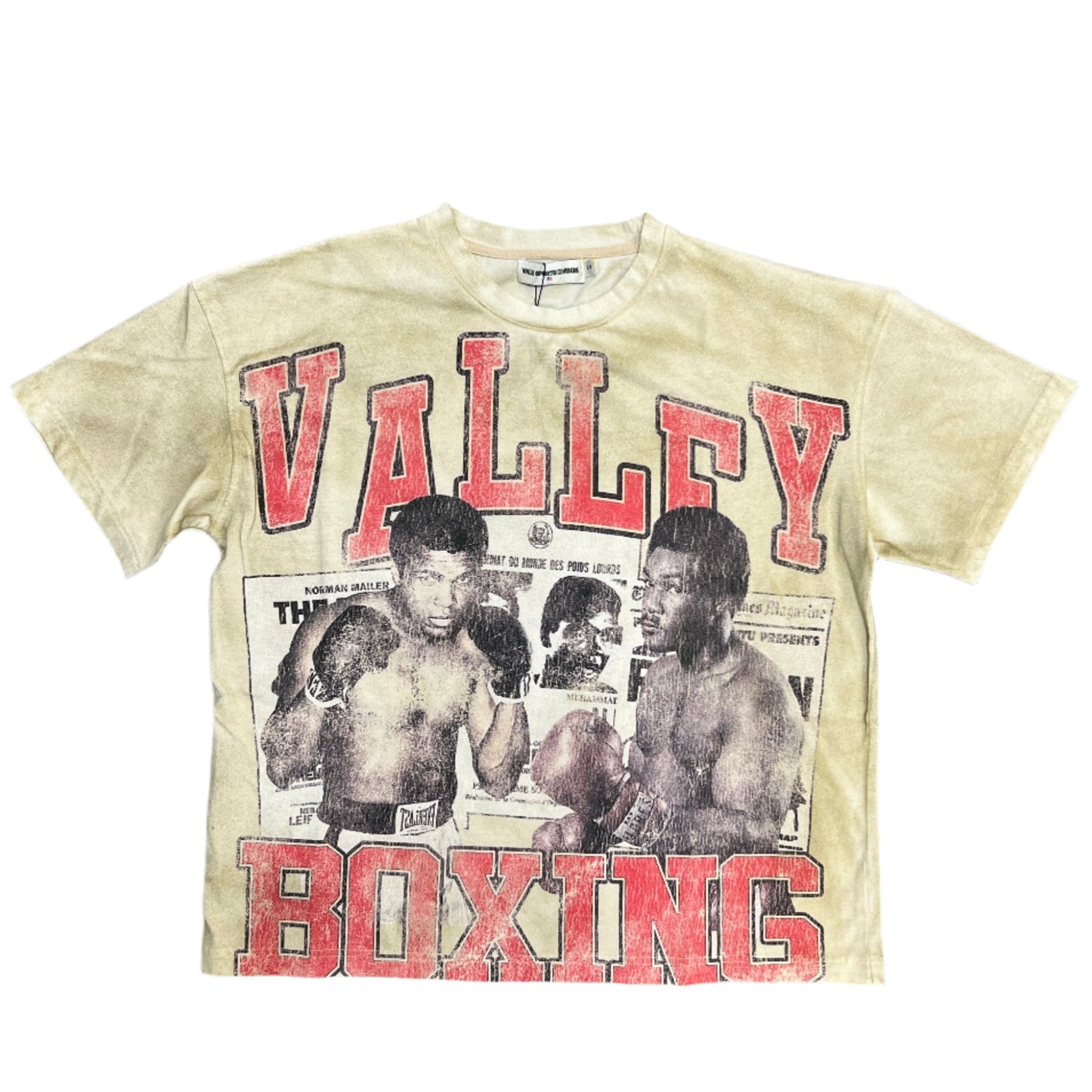 Vale Boxing Tee Cream