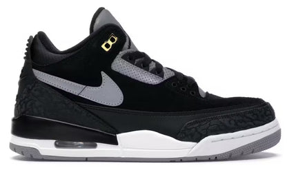 Jordan 3 Retro Tinker Black Cement Gold (USED)