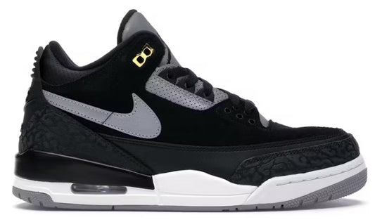 Jordan 3 Retro Tinker Black Cement Gold (USED)