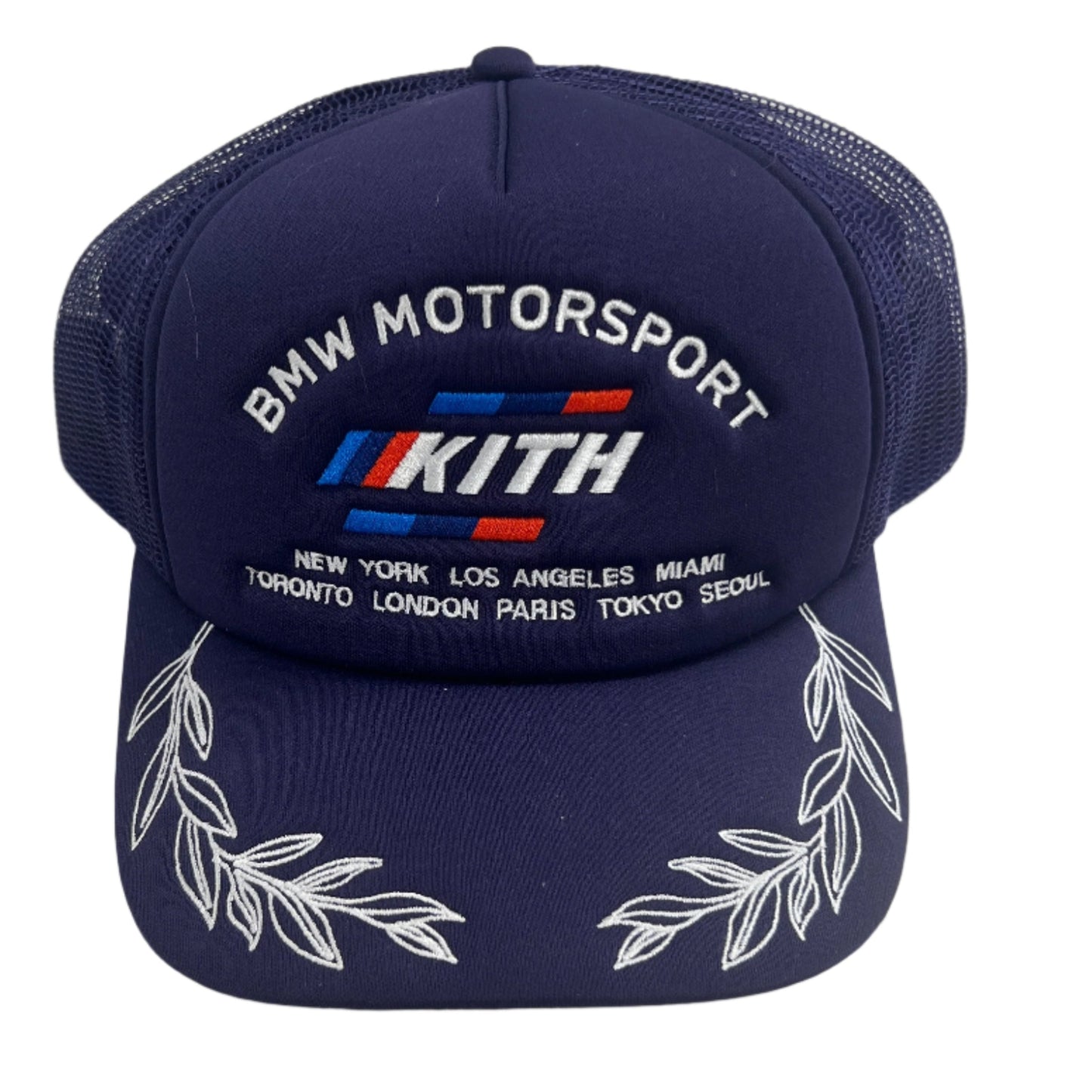 Kith x BMW M Nolan Trucker Hat Techno Violet