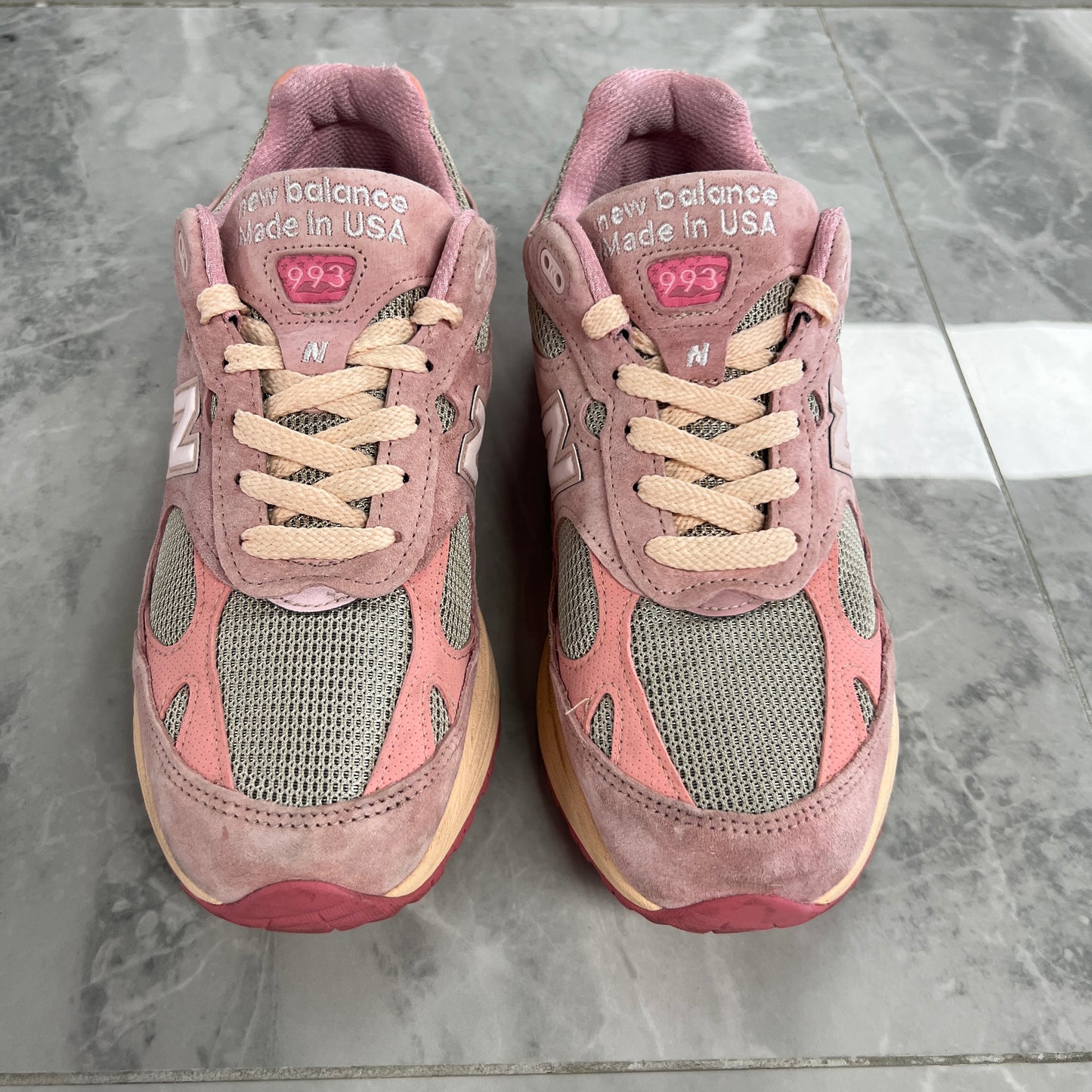 New Balance 993 Joe Freshgoods Performance Art Powder Pink (USED NO BOX)