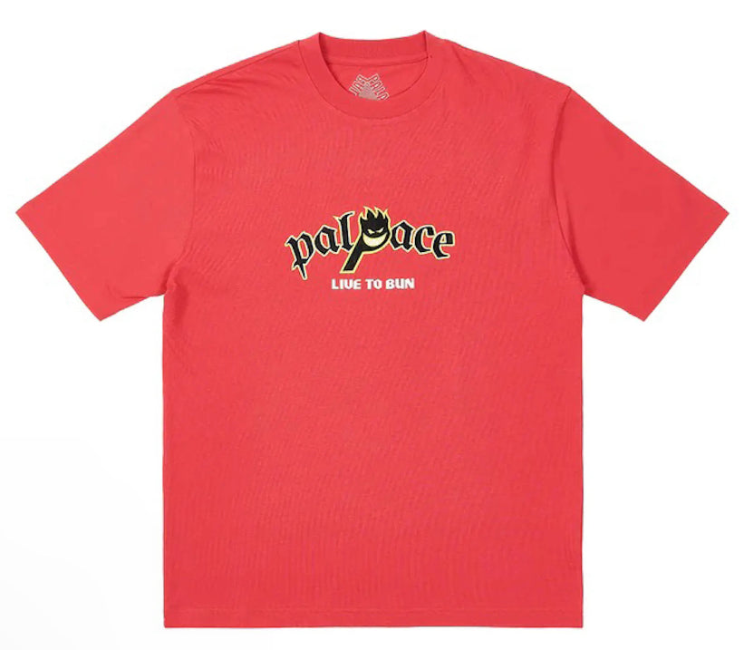 Palace x Spitfire P-Head T-Shirt Red