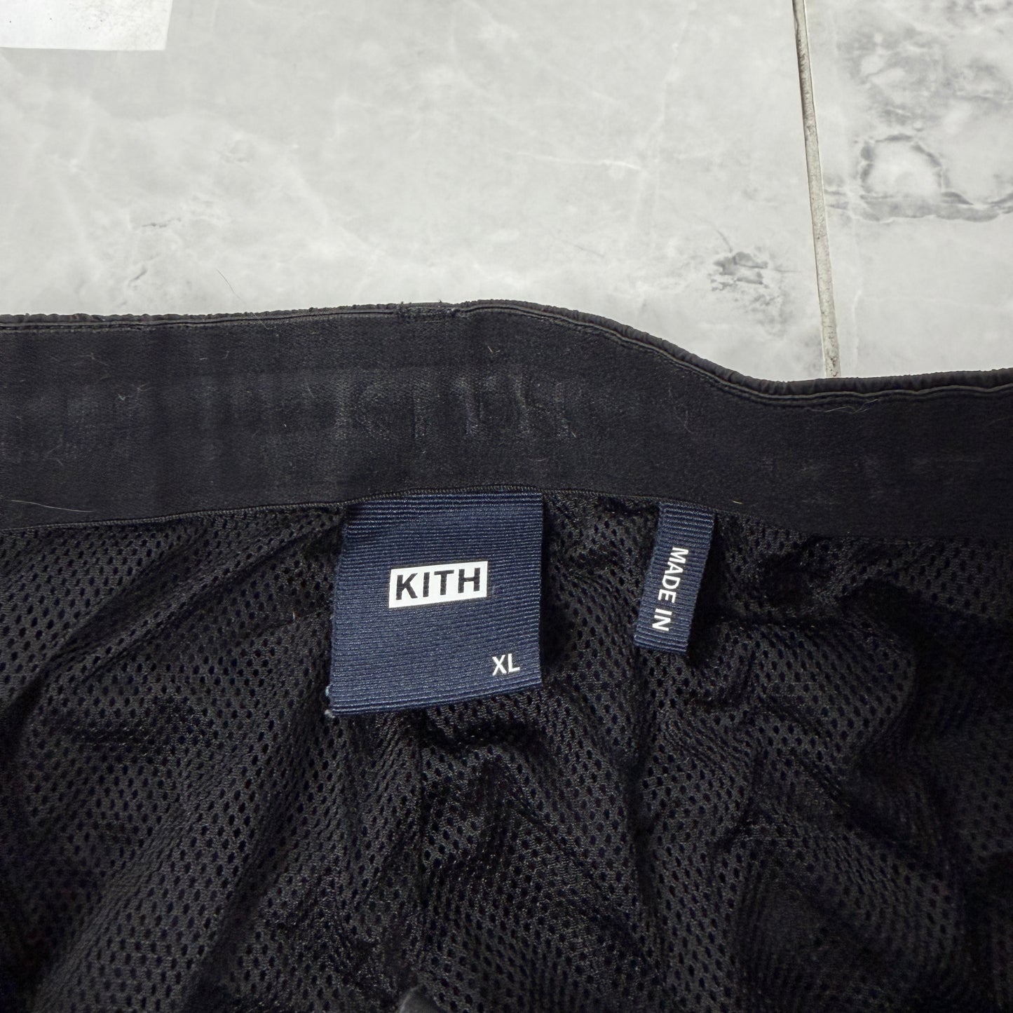 Kith Dupont Cargo Pocket Convertible Nylon Pants Black