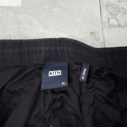 Kith Dupont Cargo Pocket Convertible Nylon Pants Black