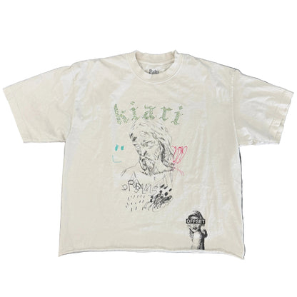 Paly Kiari Offset Crystal Tee Cream