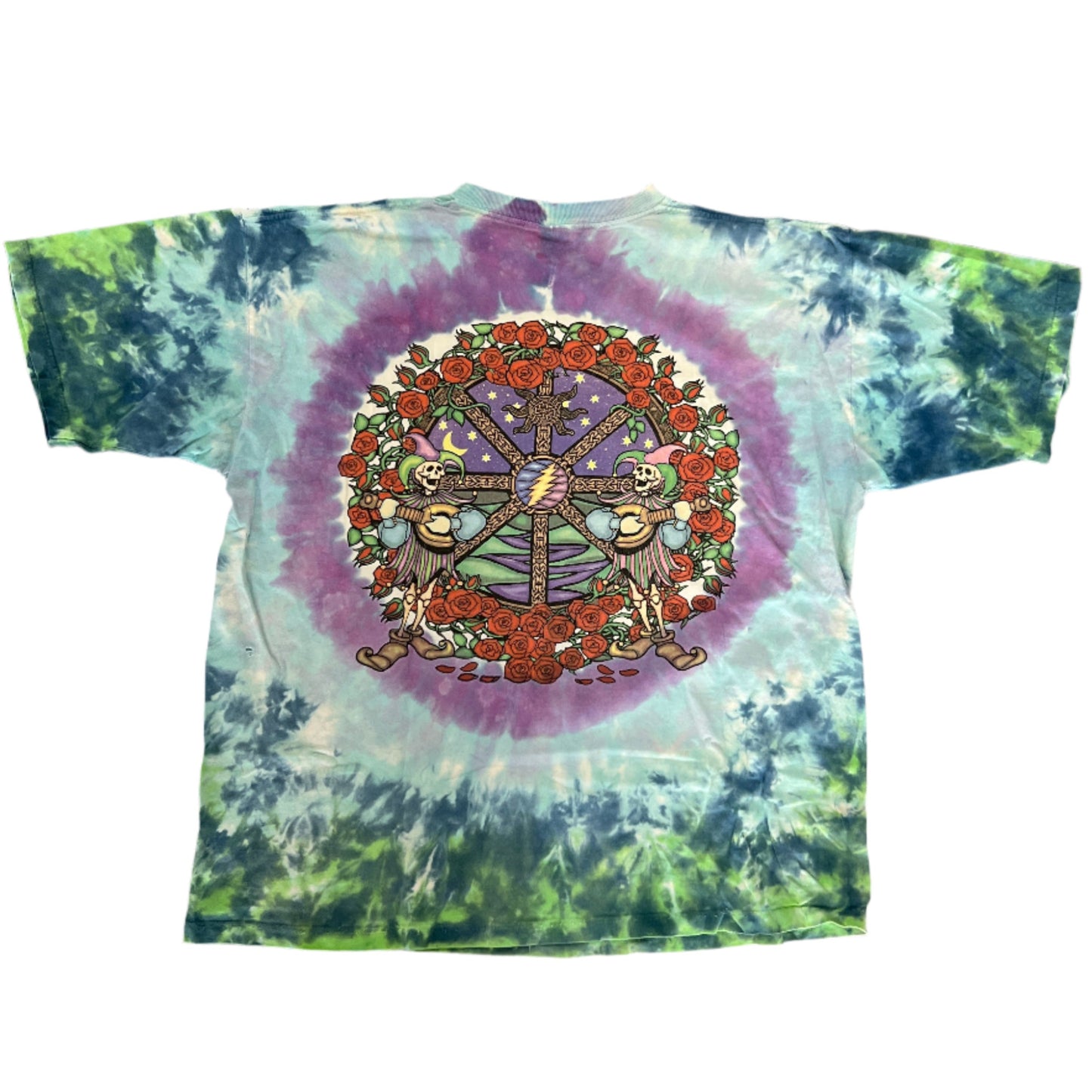 Grateful Dead Liquid Blue Tie Dye Tee