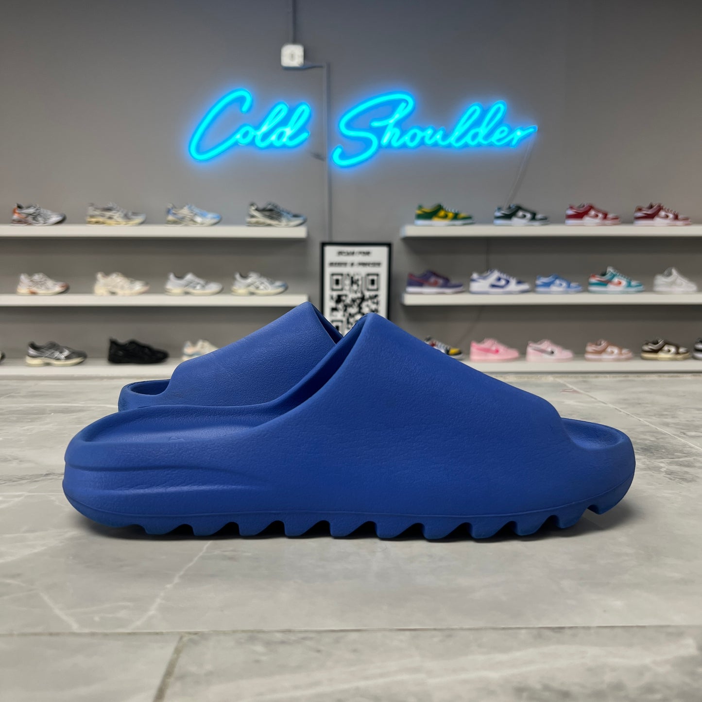 Adidas Yeezy Slide Azure (Used)(No Box)