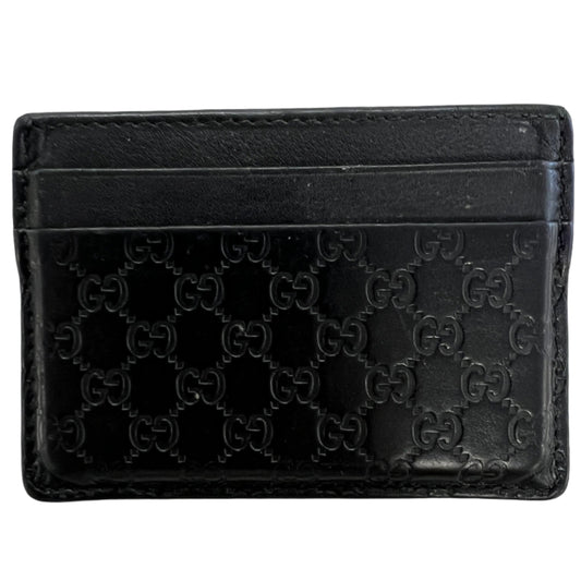 Gucci Monogram Black Cardholder