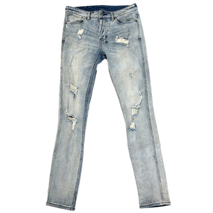 Ksubi Van Winkle Trashed 098 Light Wash Denim