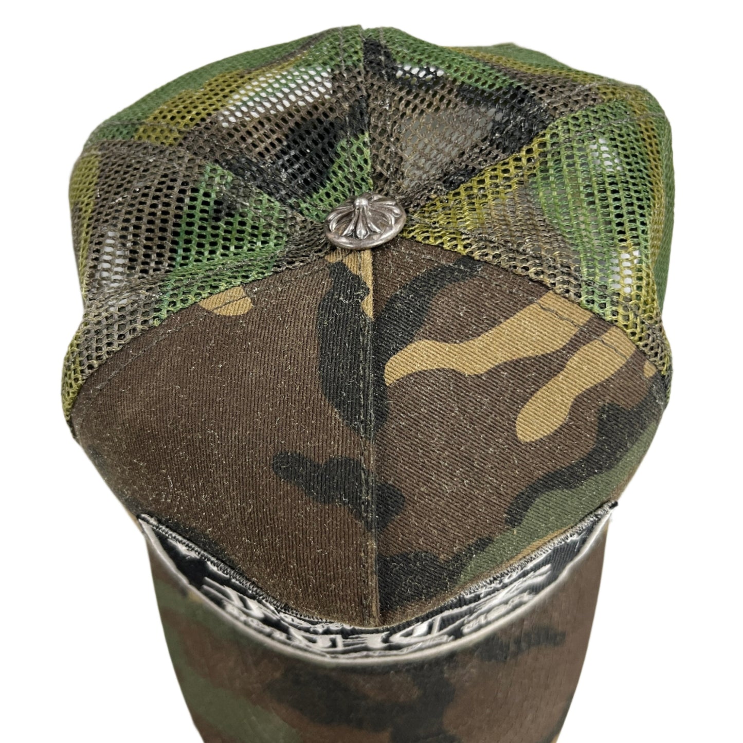 Vintage Chrome Hearts “FUCK” Camo Hat