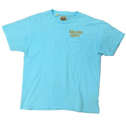 Gallery Department Logo Pocket Tee Blue