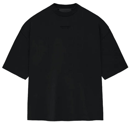 Fear of God Essentials Camiseta con logo pequeño Jet Black